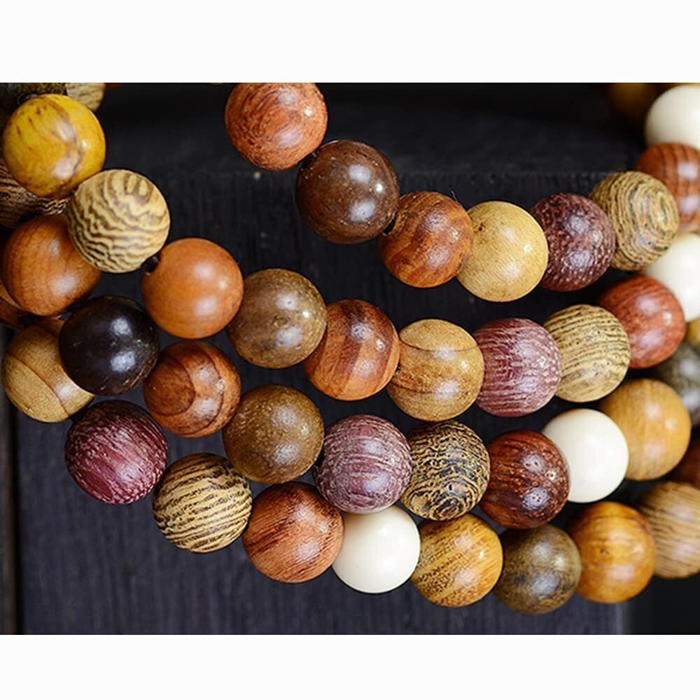 7553 200pcs 10mm Gorgeous Natural Round Polished Rosewood Loose Beads